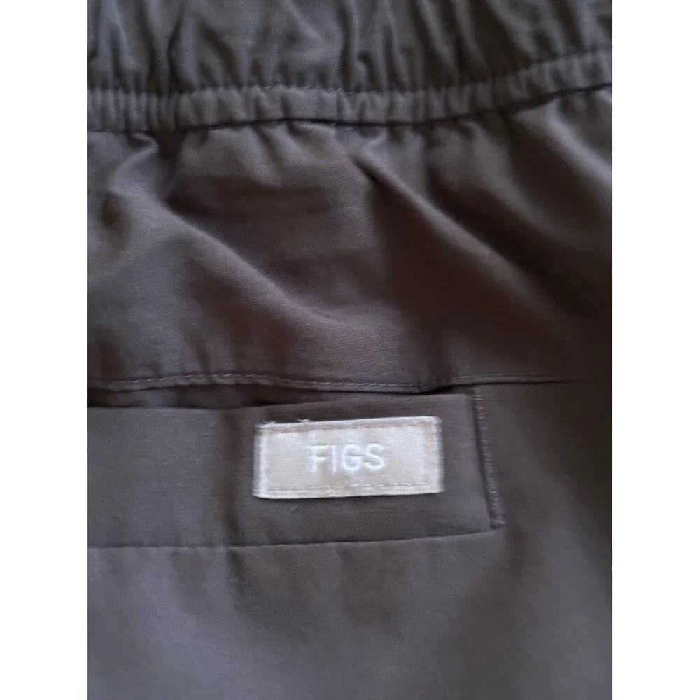 FIGS Tansen Lined Jogger Scrub Pants Men's XL Black Technical Collection Lined